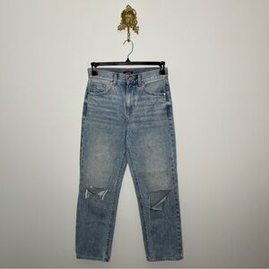 Express Straight Ankle Jeans 0